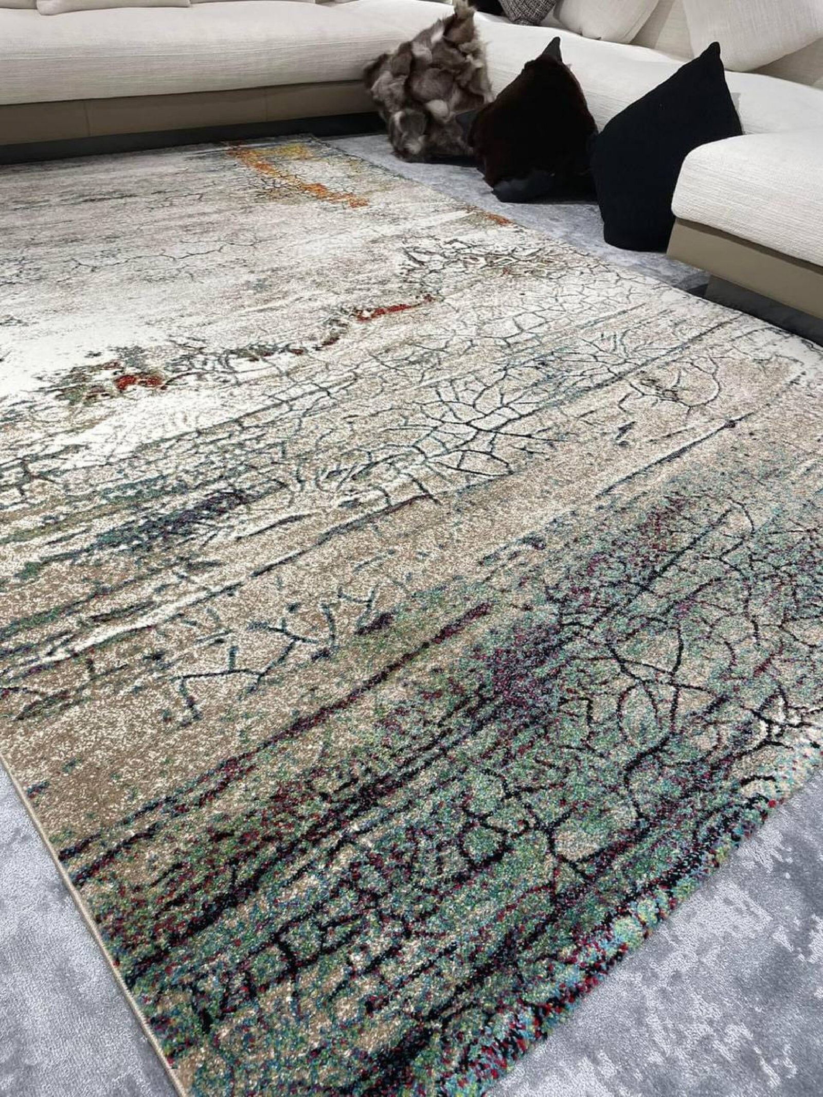 Thảm Dệt Từ Sợi Acrylic Thủ Công - Ảnh 10