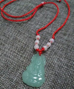 Vòng cổ mặt phật đá